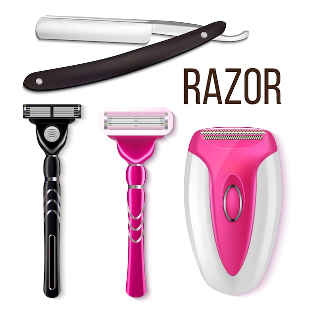 Vector razor set