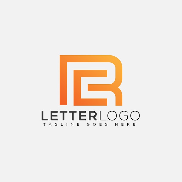 Vector rc logo ontwerp sjabloon vector grafische branding element