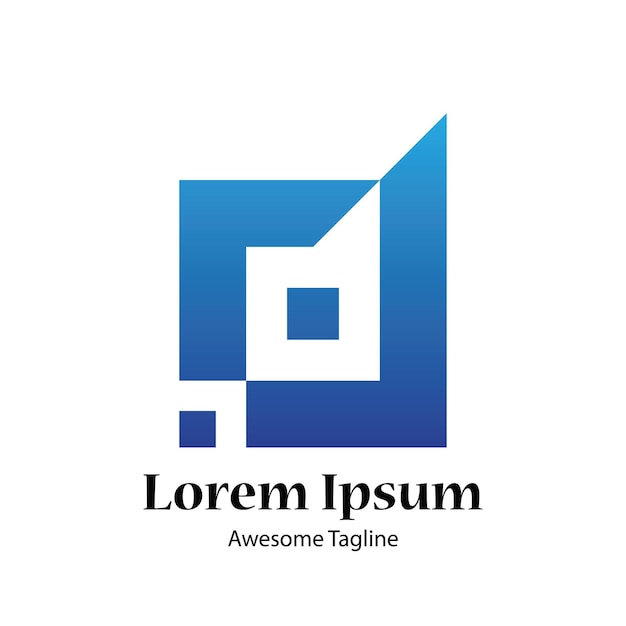 RD文字のロゴデザインのアイコン