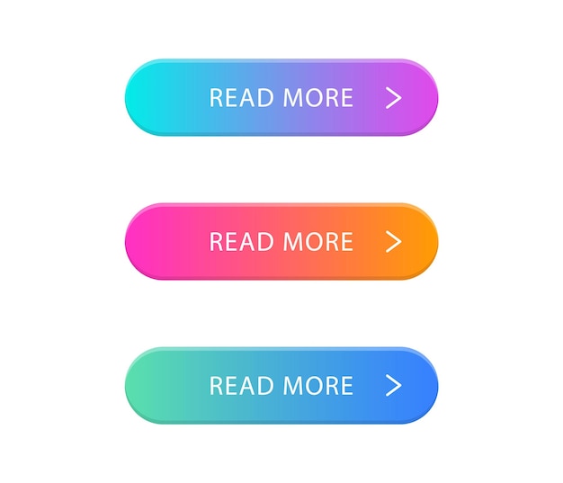 Read more modern buttons. Gradient buttons for call action.