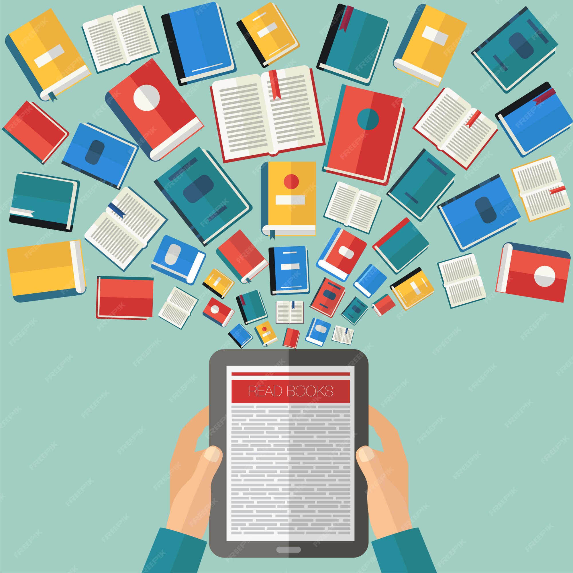 Электронная книга вектор