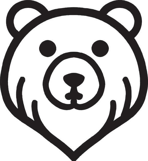 Reading Panda Bear Vector Icon for Education and Learning Themed Designs