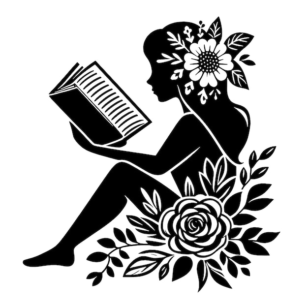 Svgを読む女性