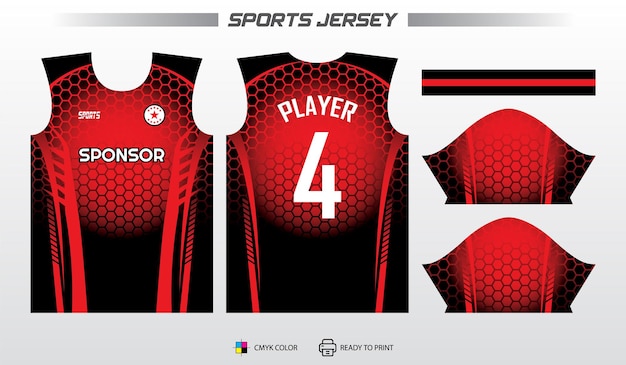 Ready to Print Sports Jersey