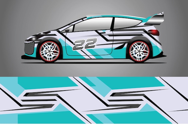 Ready to use print wrap design