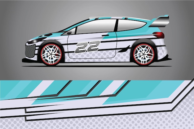 Ready to use print wrap design
