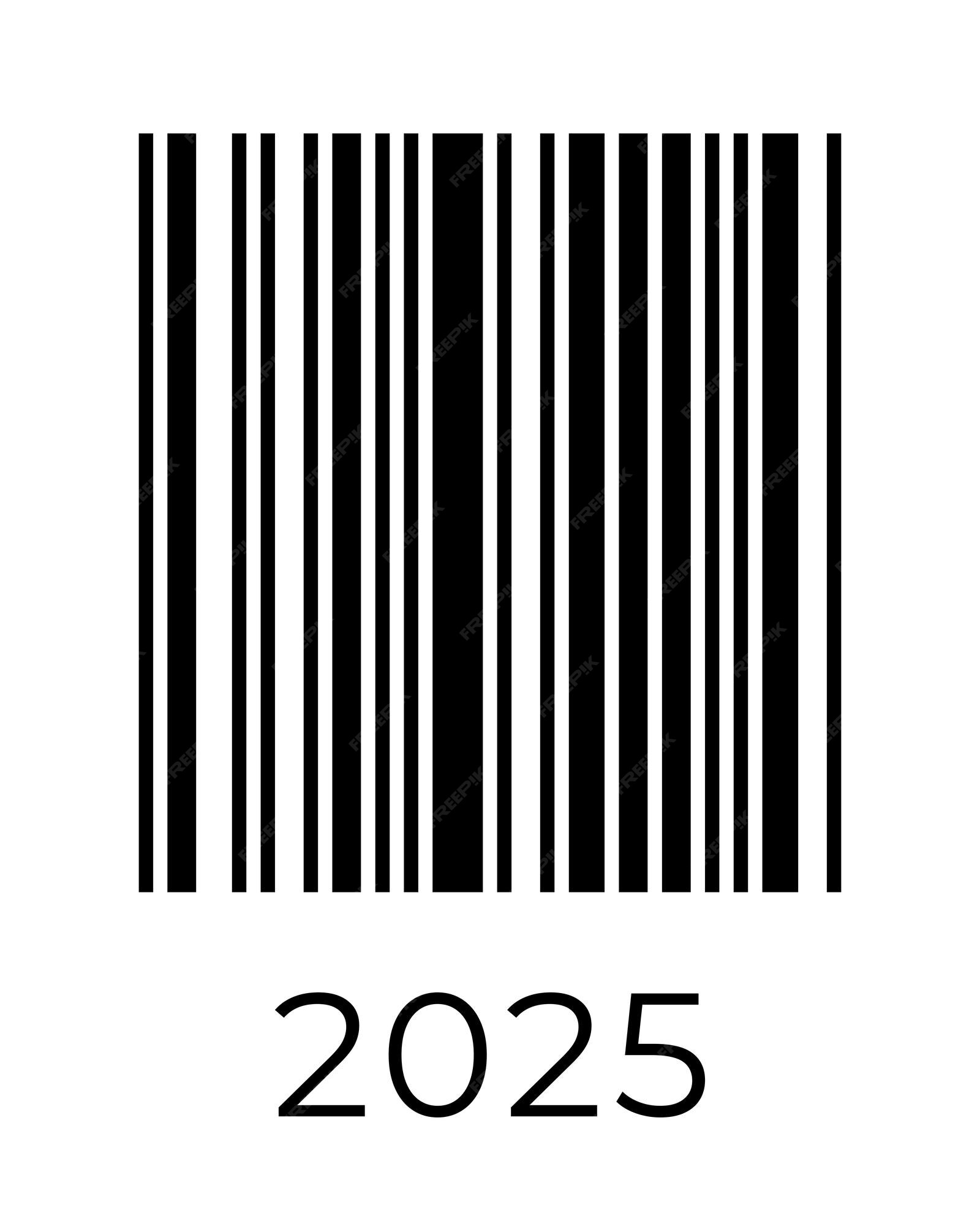 Premium Vector Real barcode number new year holiday qr code concept design template vector eps