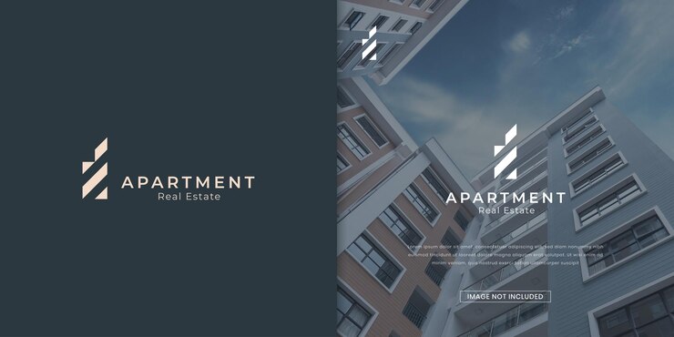 Real estate Agency logo design template