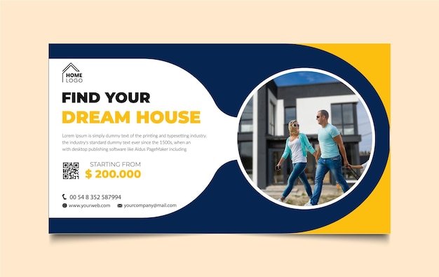 Real Estate Banner Design
