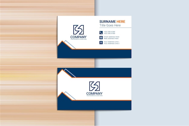 Real estate business card template