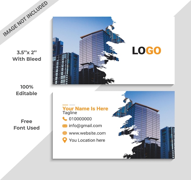 real estate business card