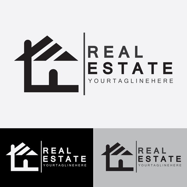 Real Estate Business Logo sjabloon gebouw vastgoedontwikkeling en bouw Logo Vector