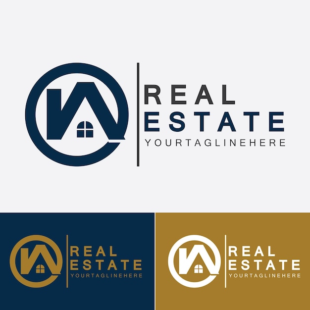 Real Estate Business Logo sjabloon gebouw vastgoedontwikkeling en bouw Logo Vector