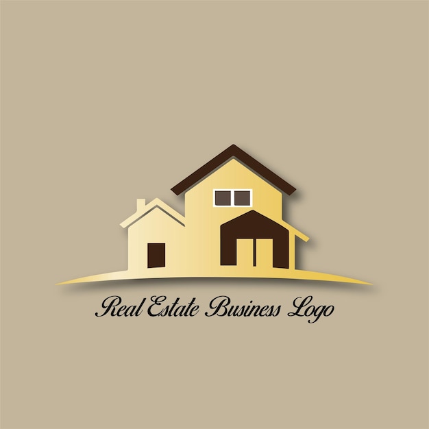 Vector real estate business logo vector file