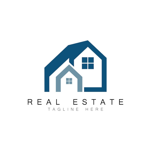 Real Estate Business Logo vector illustratie ontwerp