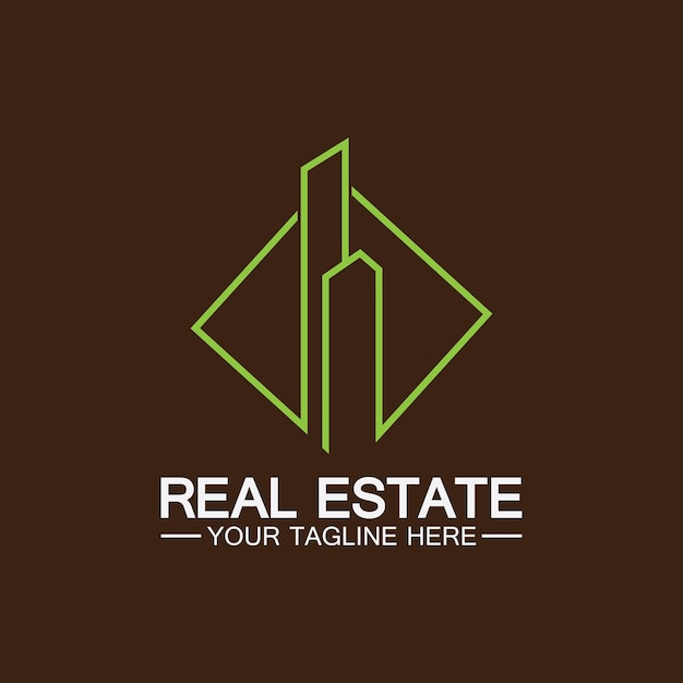 Real Estate Business Logo vector illustration design