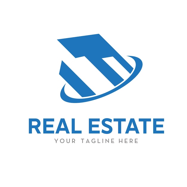 real estate concept logo