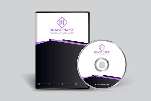 Real estate dvd cover design template