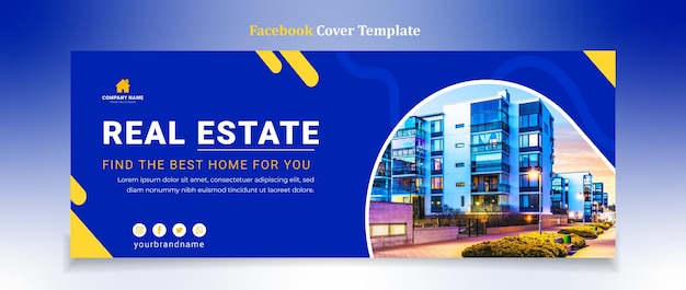 Real Estate Facebook Cover Design