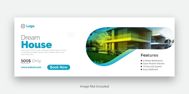 Real Estate Facebook Cover Template