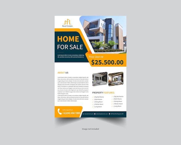 Real Estate Flyer design Template
