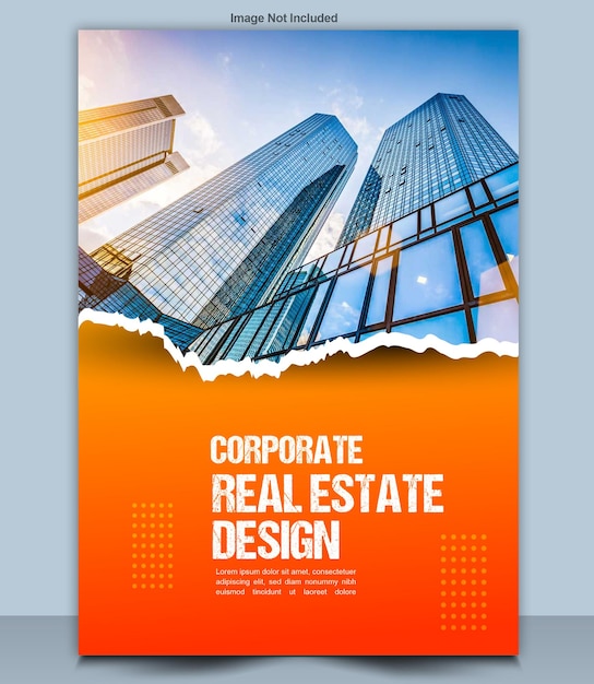 real estate flyer design template