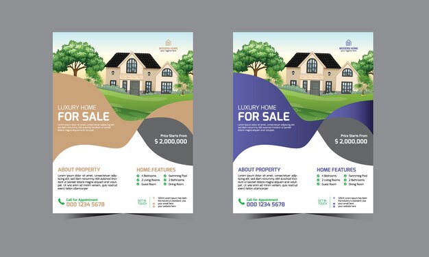 Real Estate Flyer Template Corporate Flyer Flyer Design