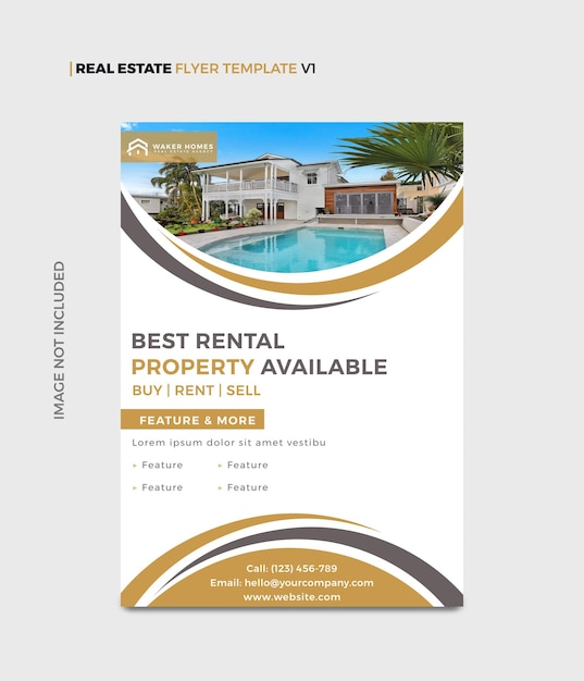 Real Estate Flyer Template V1