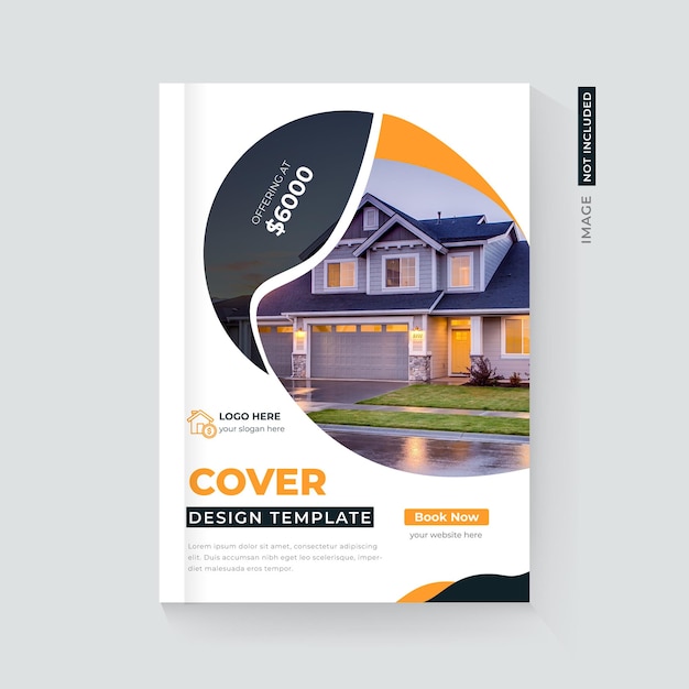 Real estate flyer template