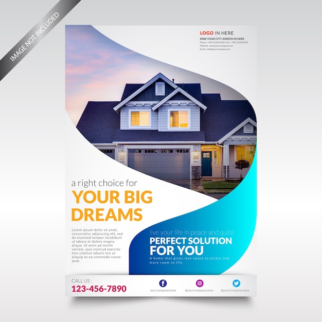 Real Estate Flyer Template