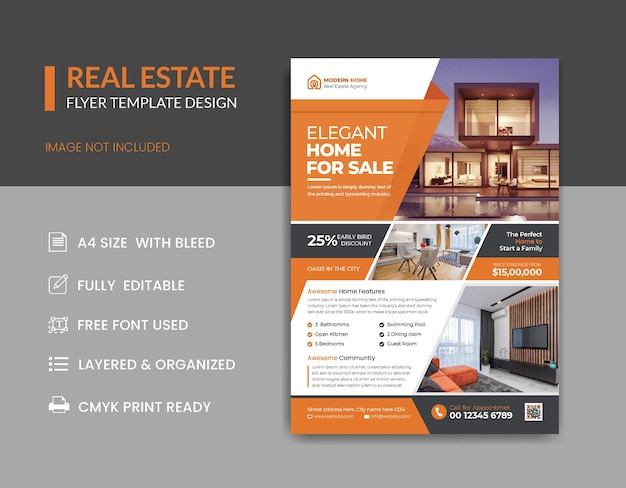 real estate flyer