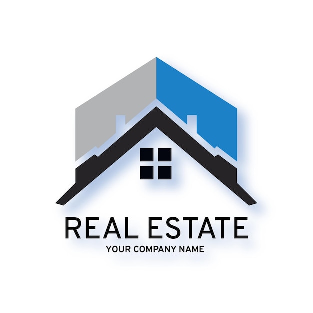 Real estate home business logo design Template