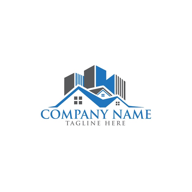 Premium Vector | Real estate house logo and business card