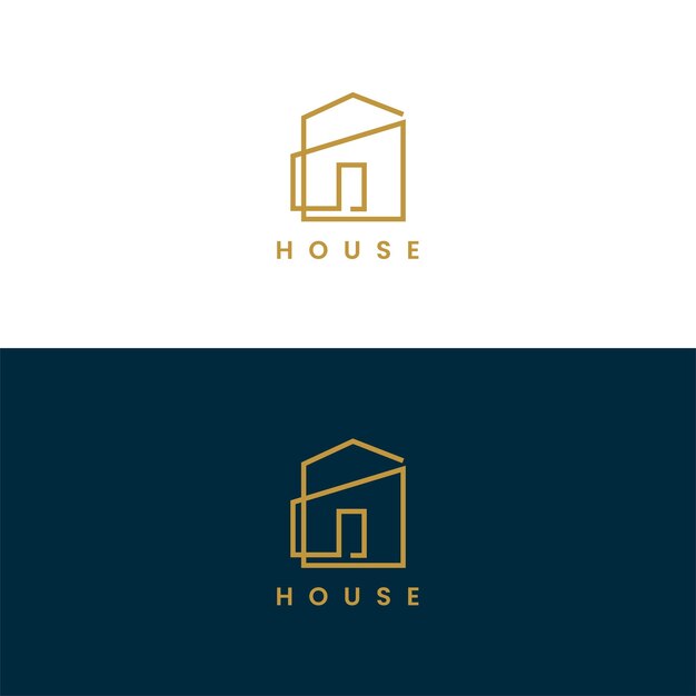 real estate or house logo