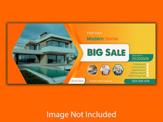 Real Estate House owner home sales company business social media banner design