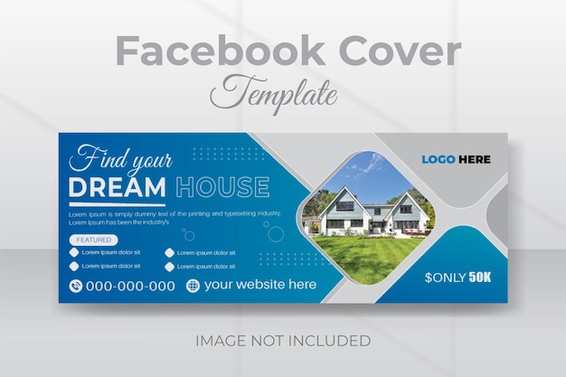 Real estate house for sale social media cover