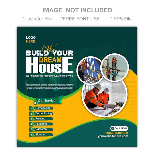 real estate house social media instagram post