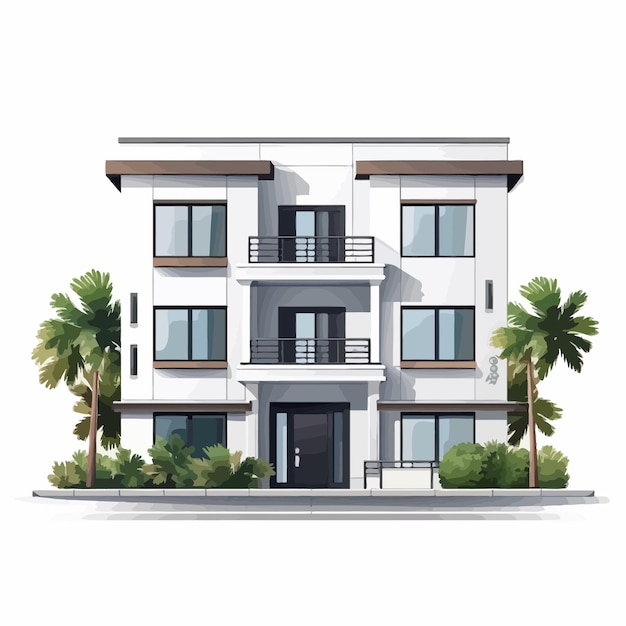 Vector real estate illustration