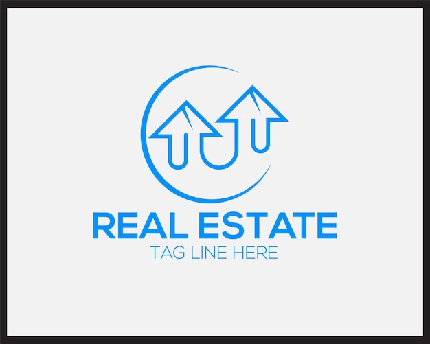 Real Estate investment properties and Real estate business logo design for your company