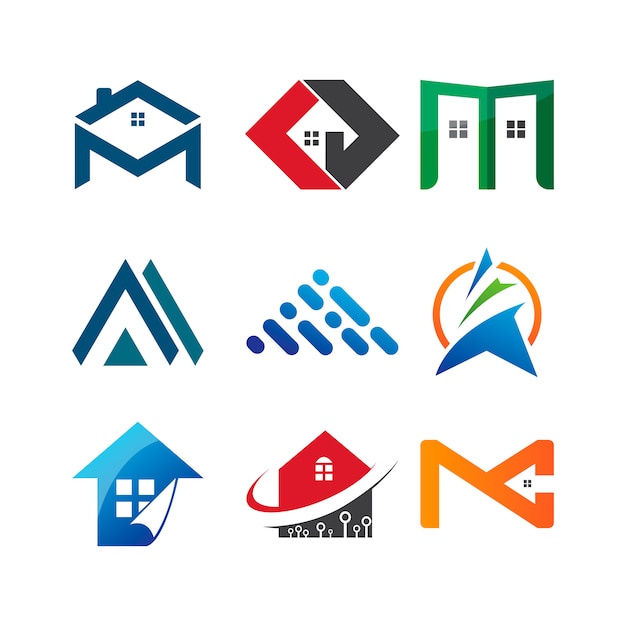 Real Estate logo-bedrijf instellen