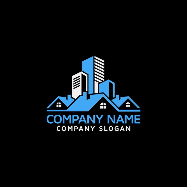 real estate logo design graphic design