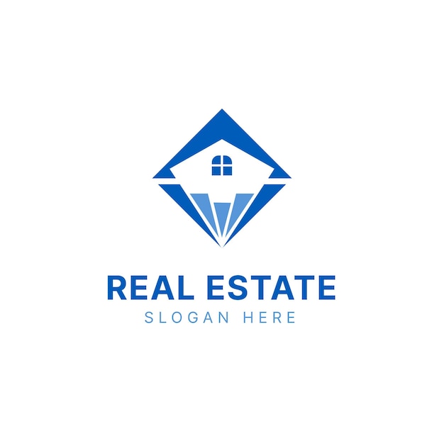 Real estate logo design template building logo house logo property logo