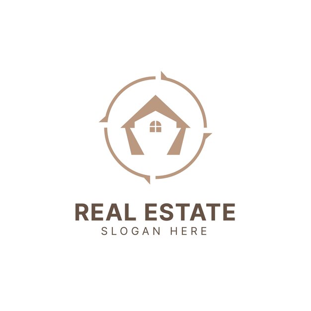 Premium Vector | Real estate logo design template building logo house ...