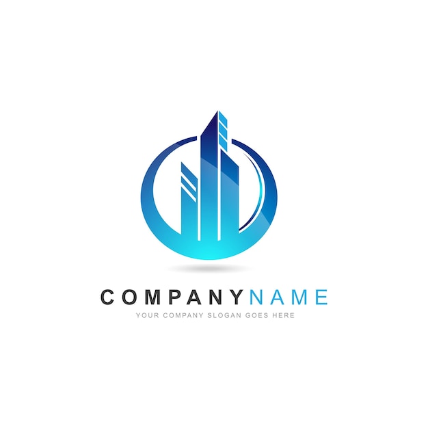 real estate logo design template