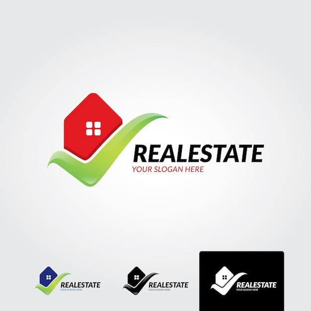 Real Estate Logo design template