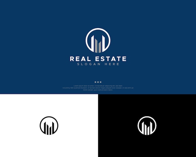 Real Estate Logo Design Template