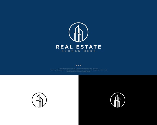 Real Estate Logo Design Template