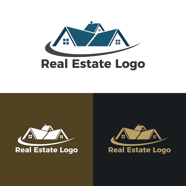 real estate logo design template