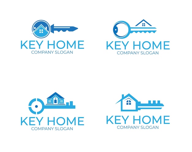 Недвижимость дизайн логотипа шаблона