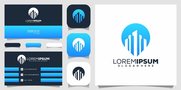 Real estate logo design